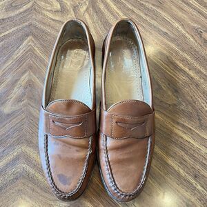 Allen Edmonds Cameron USA Made Mens 10.5 D Leather Penny Loafers Casual Shoes